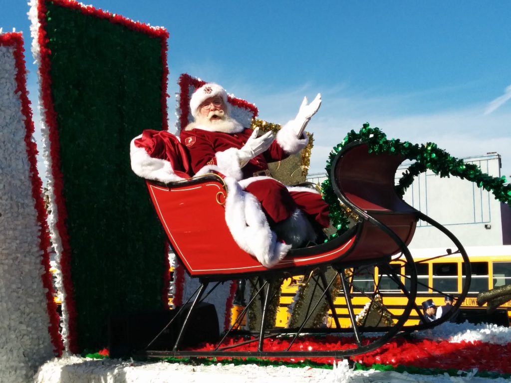 Santa True in the South Gate Parade Santa True in the South Gate Parade
