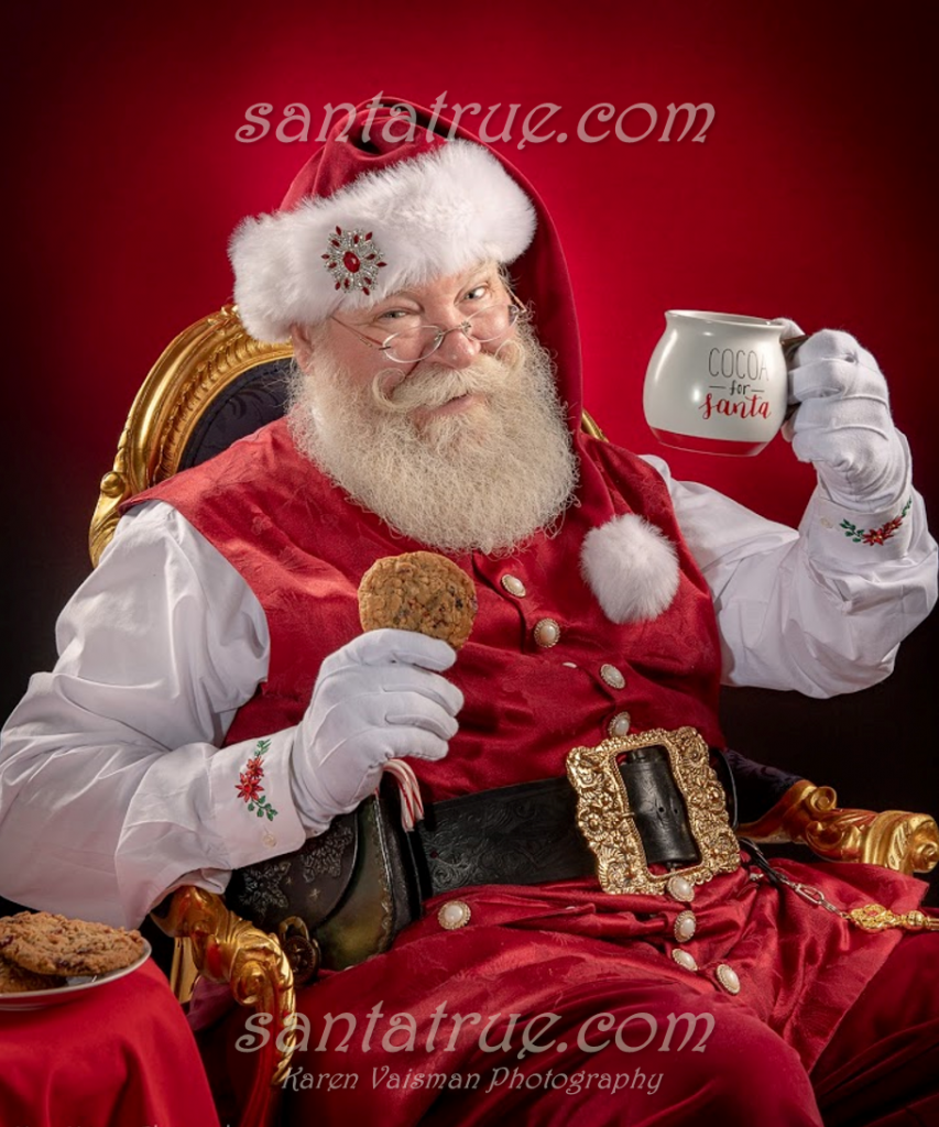 Santa True Loves Cookies