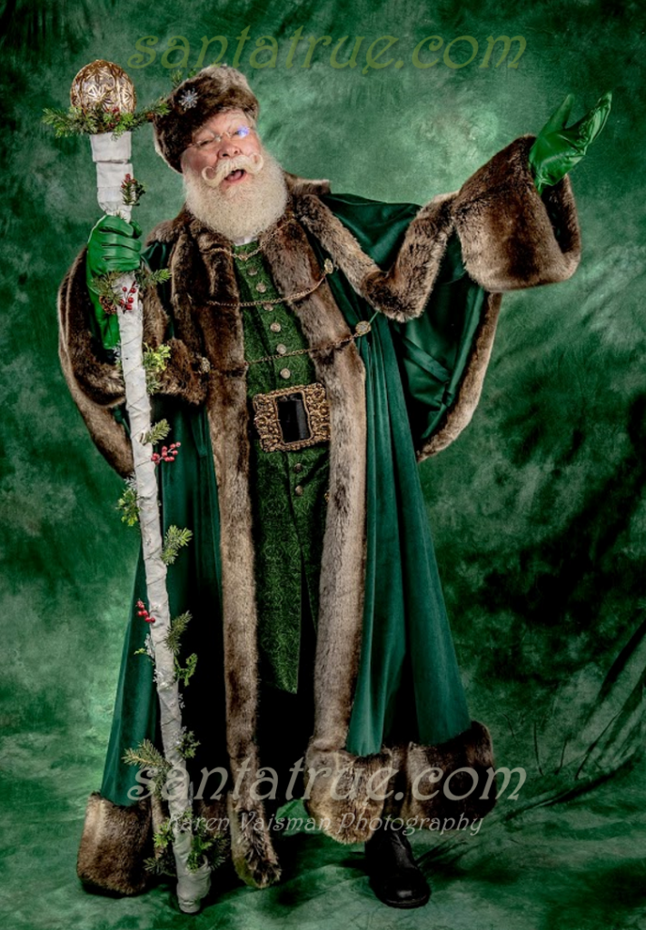 Santa True in Old World Father Christmas