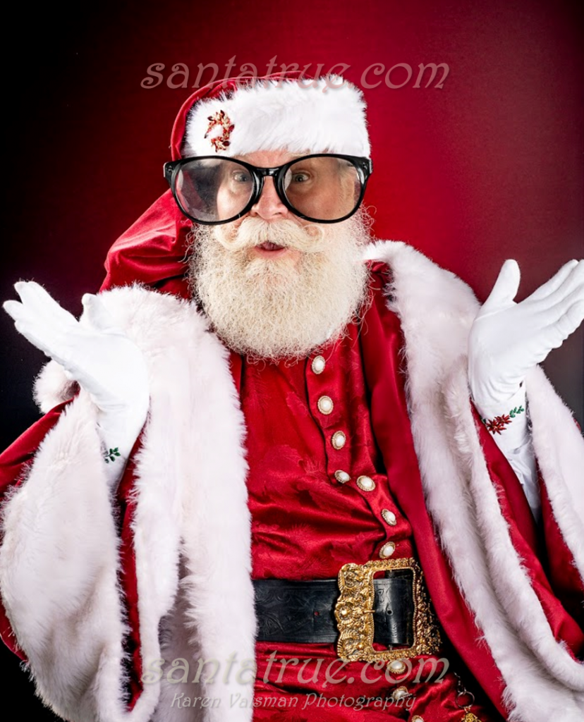 Santa True is quite whimsical