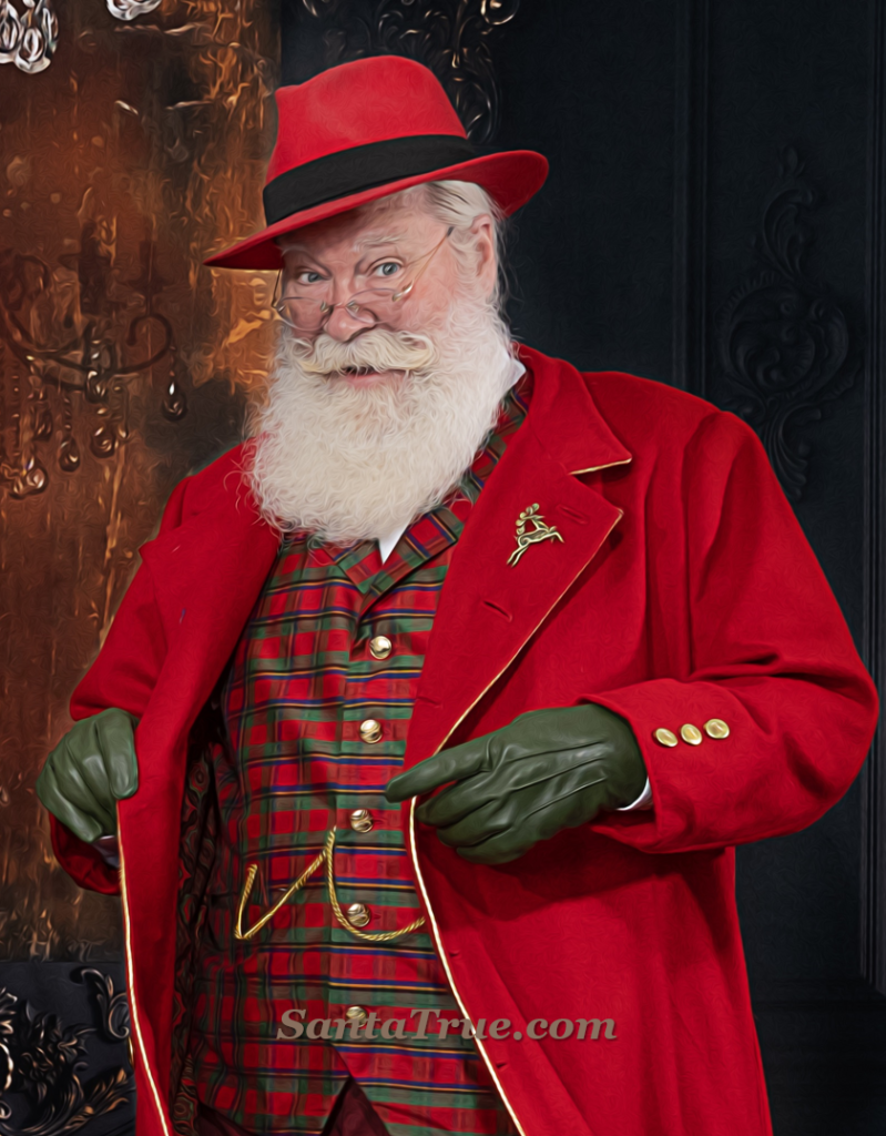 Santa True can also appear as your favorite hipster Santa True can also appear as your favorite hipster