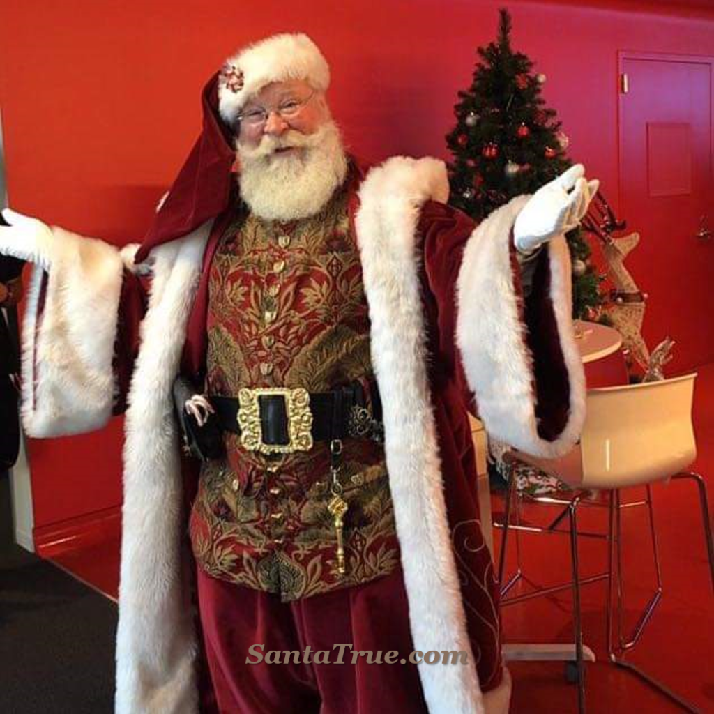 Santa True loves to visit Santa True loves to visit