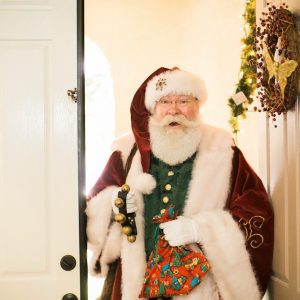 santa visits to your house